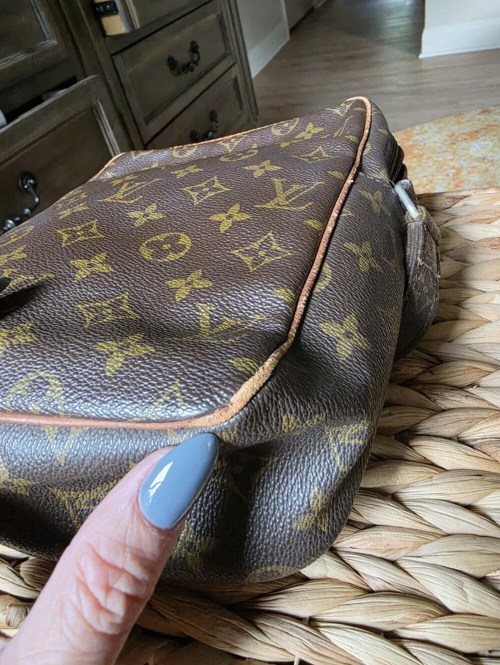 Authentic Louis Vuitton Monogram Marceau Messenger Bag